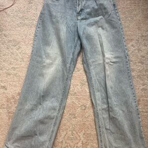 H&M Women's Relaxed Gray Jeans